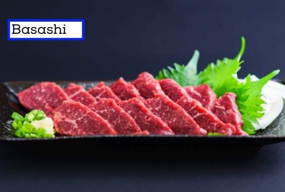 Basashi sashimi